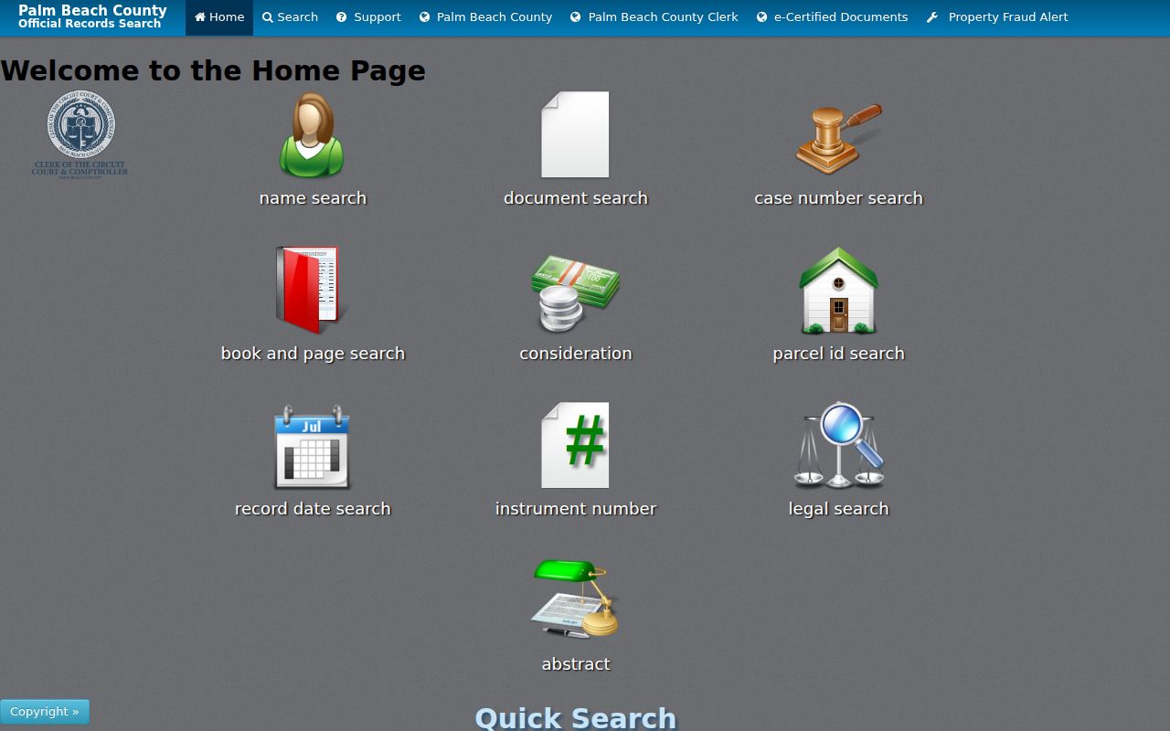 Riviera Beach residents directory official deed index