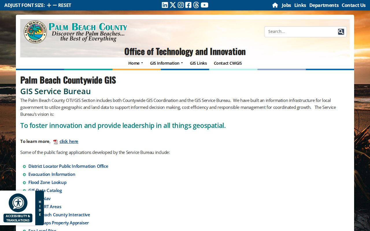 Palm Beach County GIS and addressing resources for Riviera Beach addresses